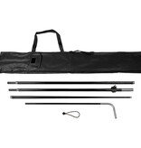 Proflags Squareflag-Stange S, schwarz Proflags Squareflag-Stange S, schwarz