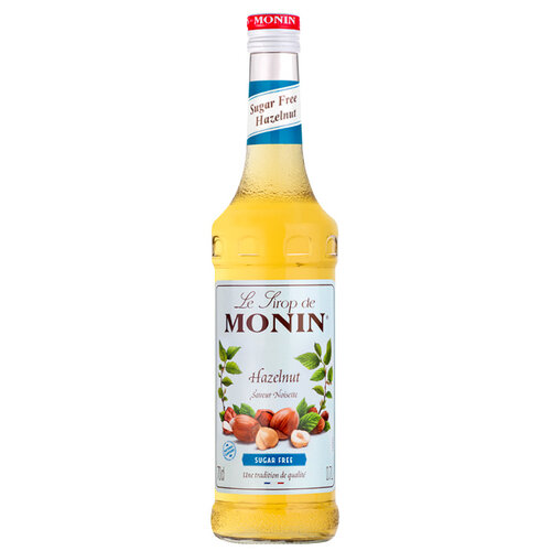 Monin Hazelnut Hazelnoot Suikervrij 70cl