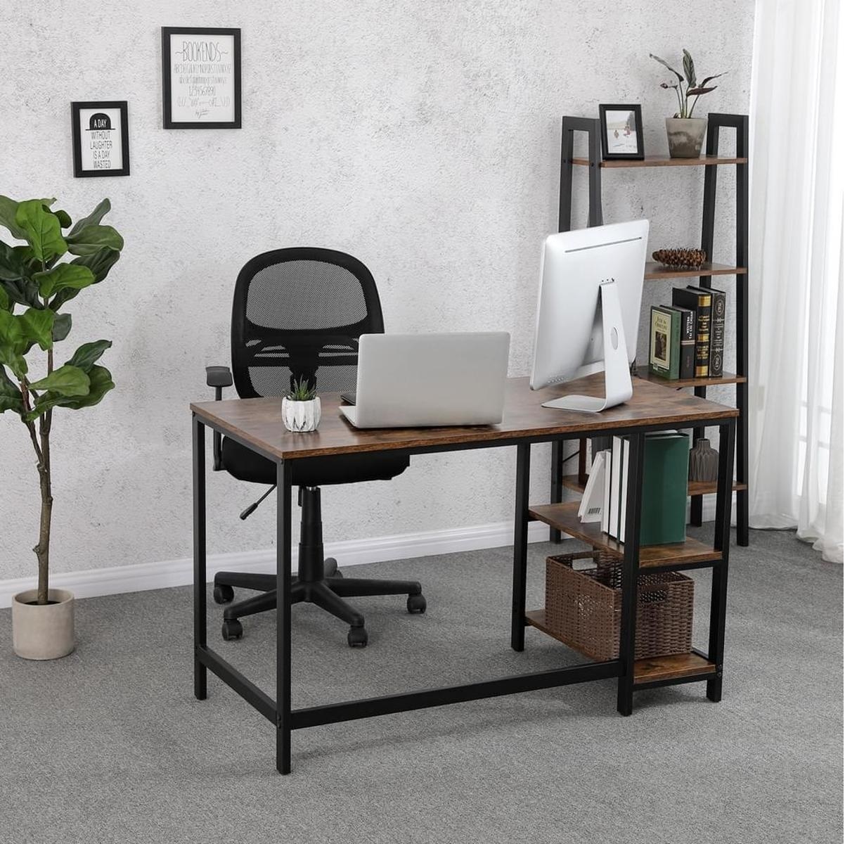 Bobbel Home Bureau - Werktafel -  Thuiswerken - Vintage Tafel - Hout