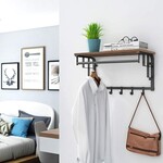 Bobbel Home Bobbel Home - Coatrack With Hat Shelf - Vintage - Brown