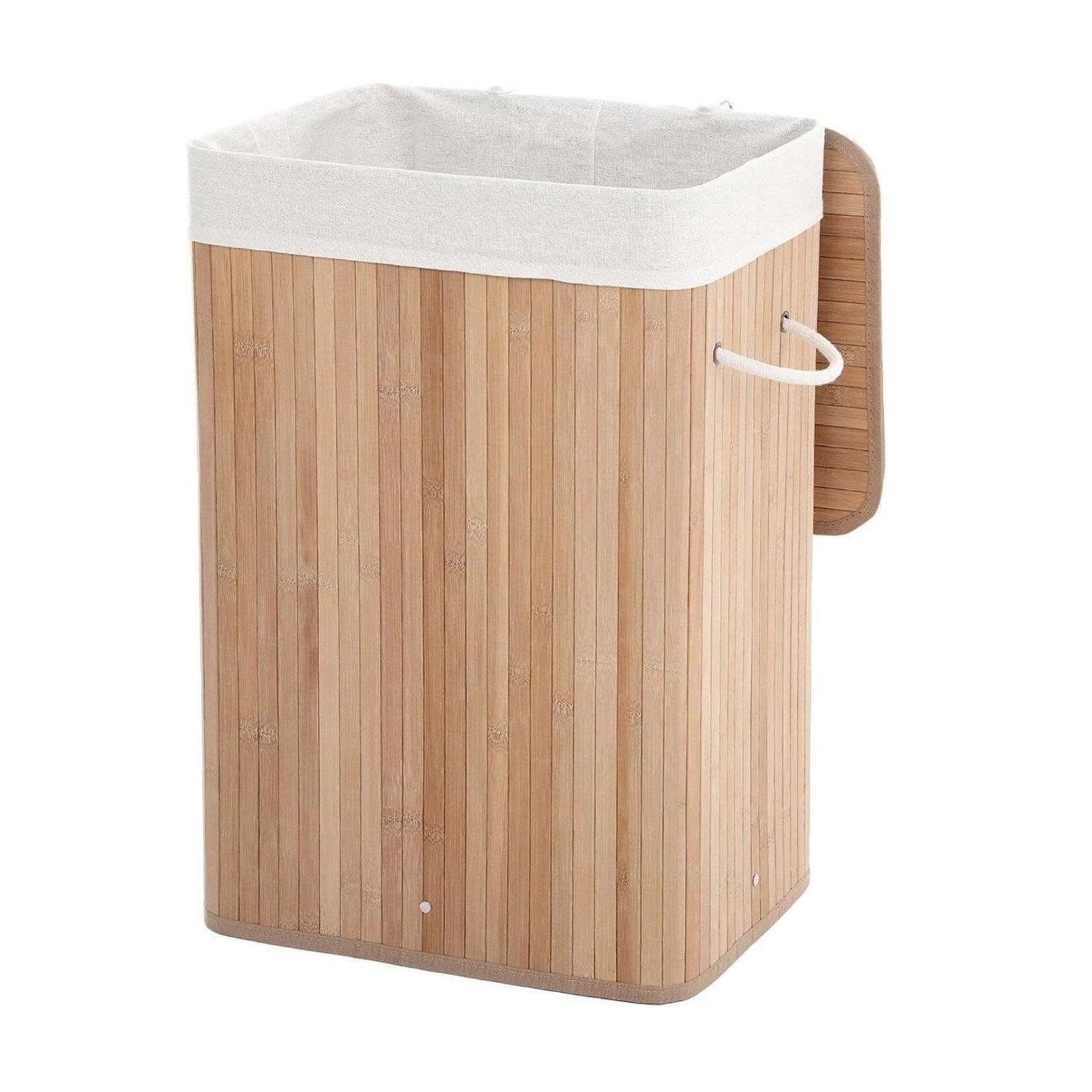 Bobbel Home Bobbel Home - Laundry Basket - Bamboo - 72 Liter - Light Brown