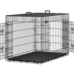 Bobbel Home Dog Kennel - Black - XXL - 121 x 74 x 81 cm