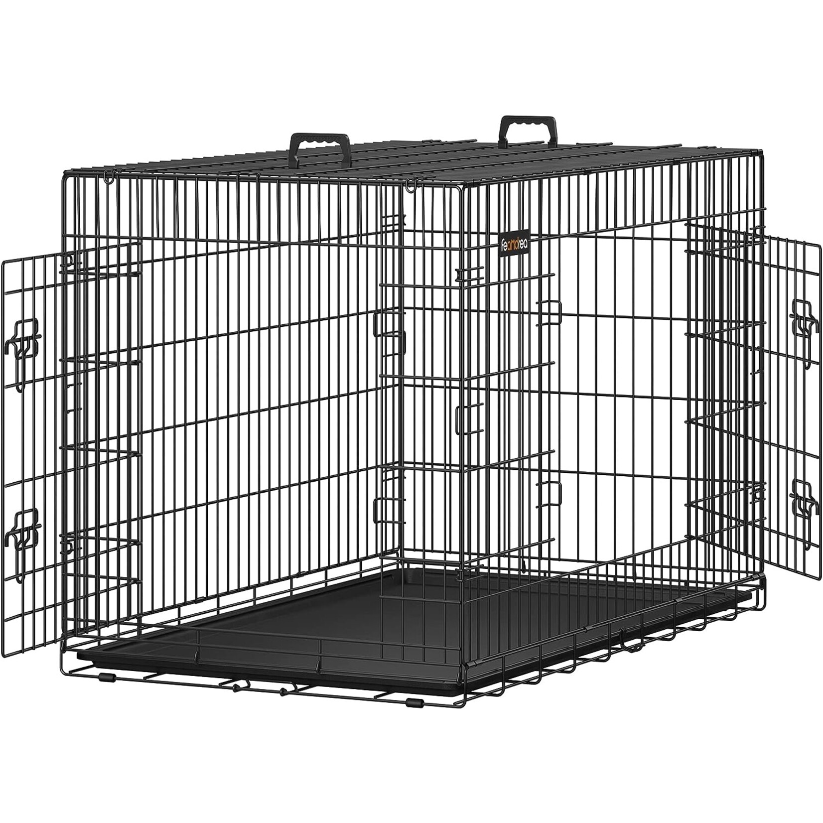 Bobbel Home Hondenbench - Zwart - XXL - 121 x 74 x 81 cm