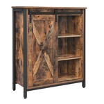 Bobbel Home Bobbel Home Opbergkast - Dressoir - Industrieel - Hout - Bruin/Zwart