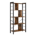 Bobbel Home Bobbel Home - Bookcase - 5 Shelves - Wood - Brown