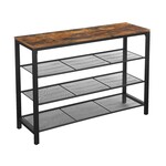 Bobbel Home Bobbel Home - Shoe Rack - Metal - Dark Brown - 100 x 30 x 72 cm