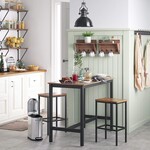 Bobbel Home Bobble Home - Barstool Set Of 2 - Vintage look - Industrial - Black