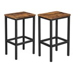 Bobbel Home Bobble Home - Barstool Set Of 2 - Vintage look - Industrial - Black