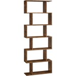 Bobbel Home Bobbel Home - Bookcase - Cube - 6 Compartments - Brown