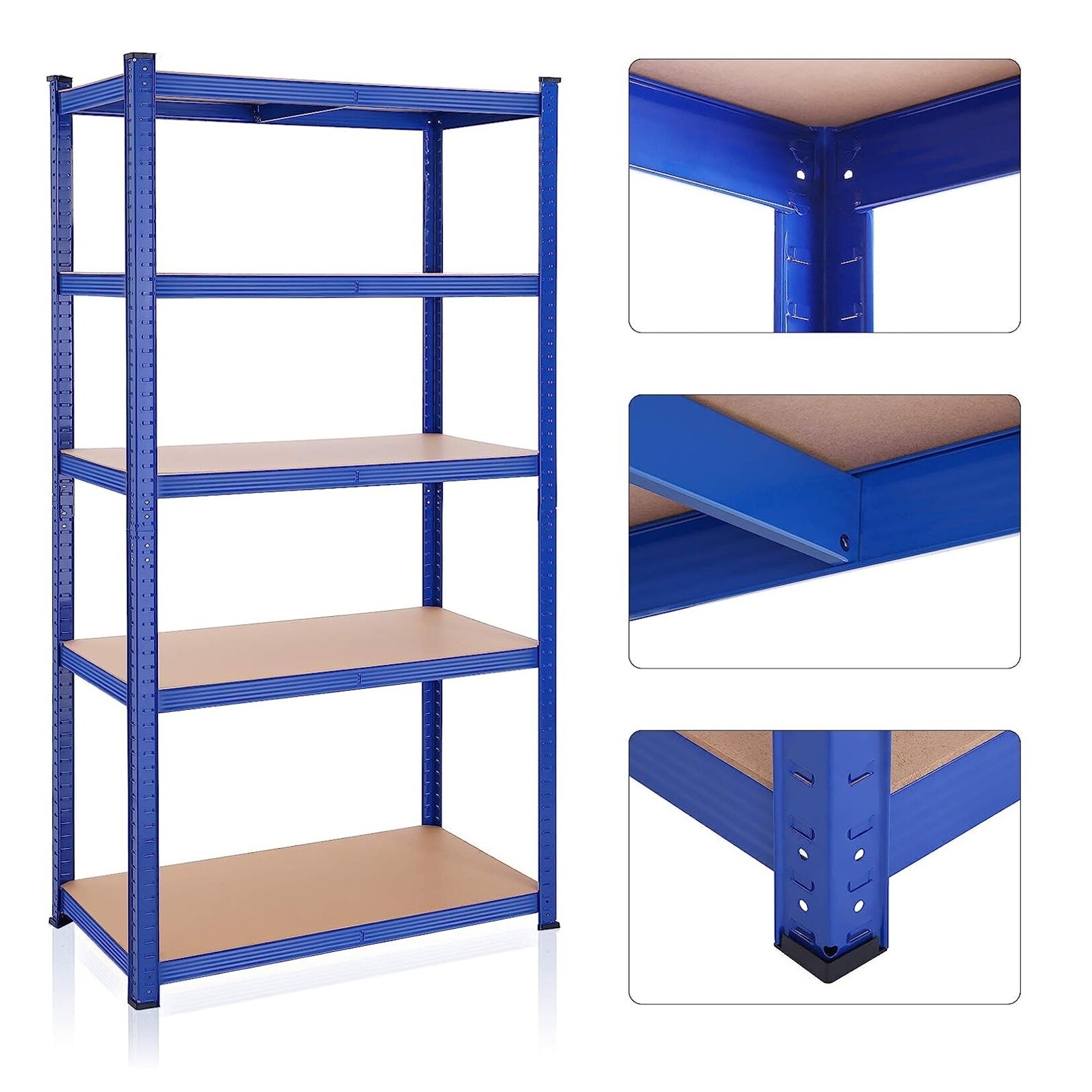 Bobbel Home Bobbel Garden - Stellingkast - 200 x 100 x 50 cm - 5 Planken