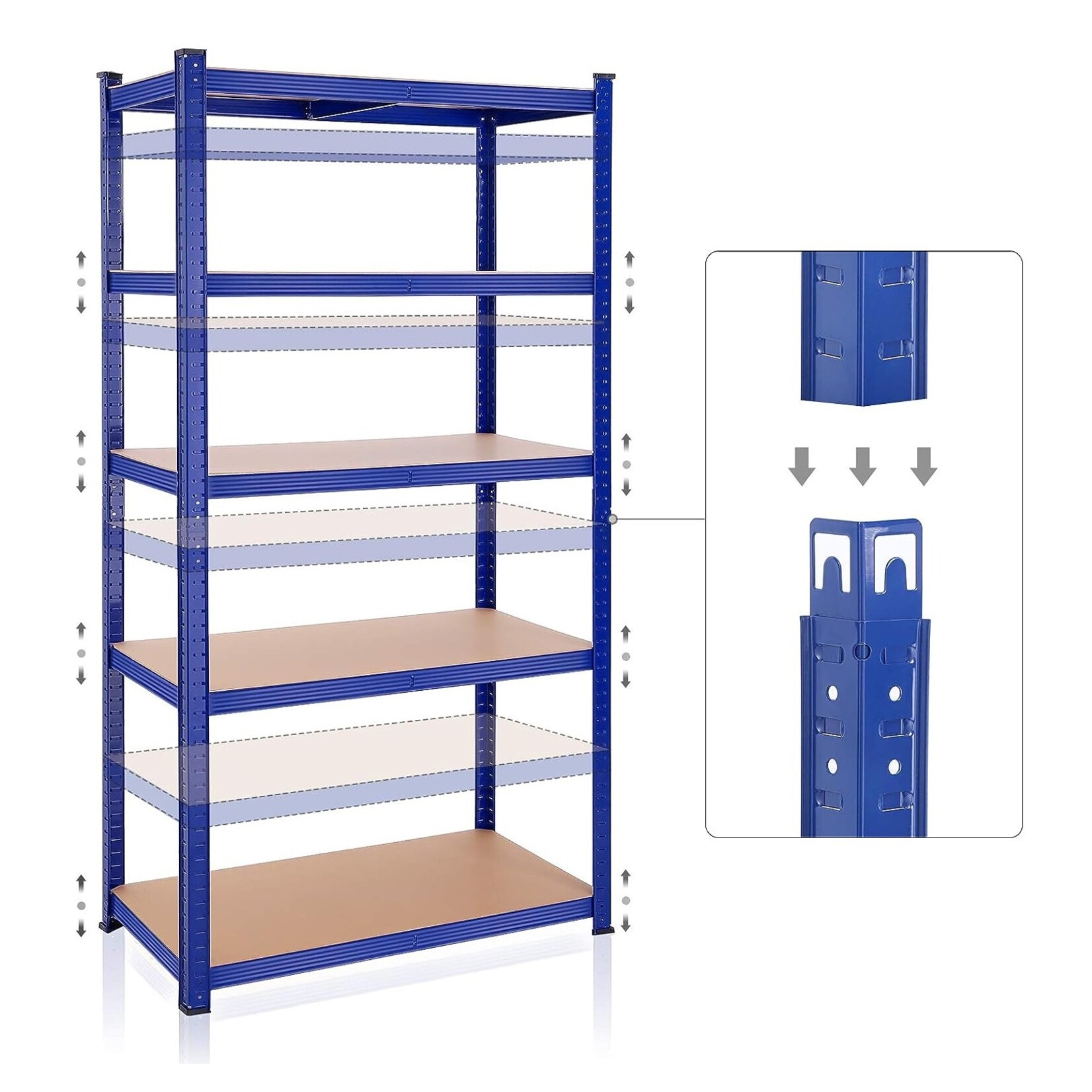 Bobbel Home Bobbel Garden - Stellingkast - 200 x 100 x 50 cm - 5 Planken