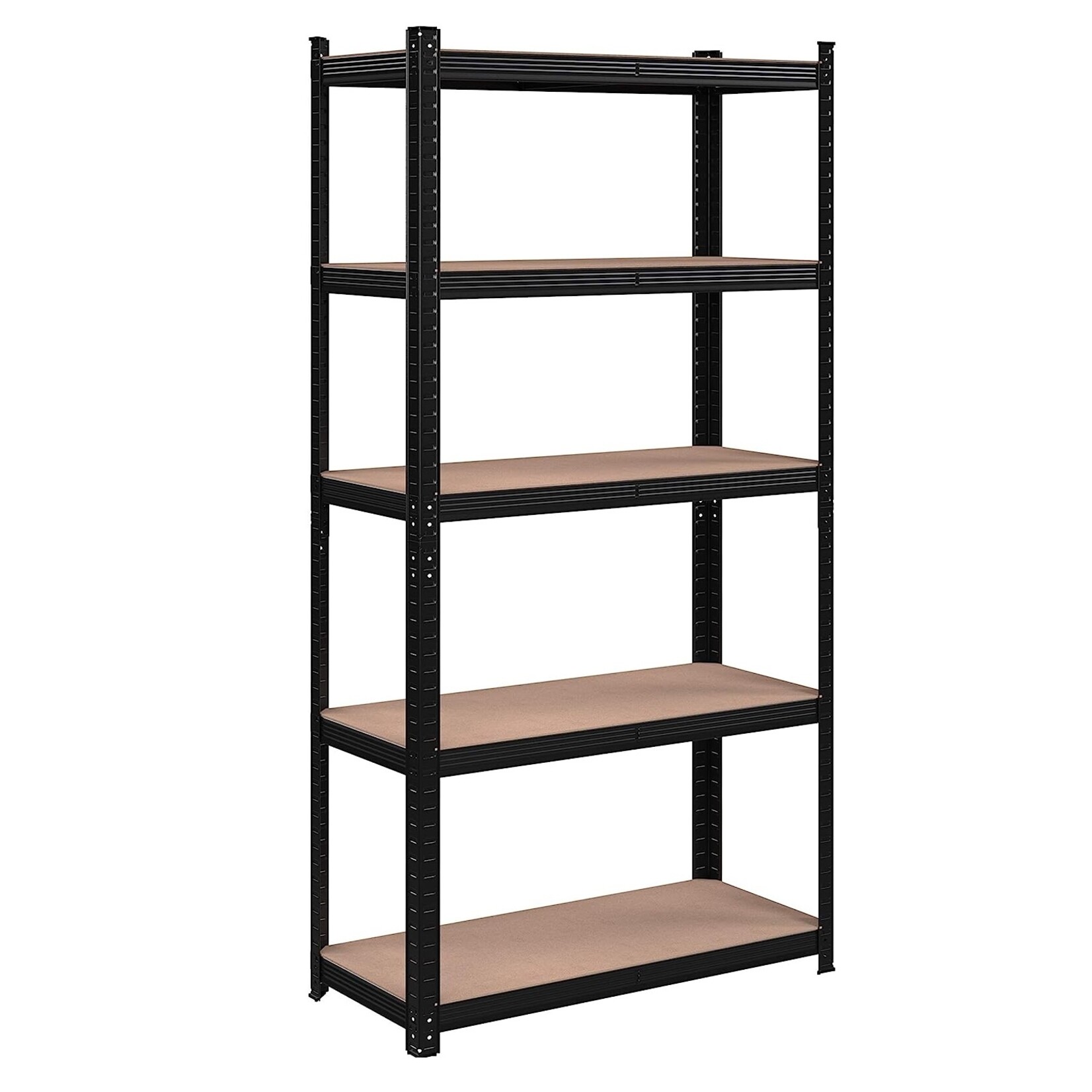 Bobbel Home Bobbel Garden- Shelf unit - 5 shelves - 180 x 90 x 40 cm - Black