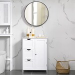 Bobbel Home Bobbel Home - Bathroom cabinet - 3 drawers - 1 Door - Wood - White
