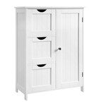 Bobbel Home Bobbel Home - Bathroom cabinet - 3 drawers - 1 Door - Wood - White