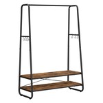 Bobbel Home Bobble Home - clothes rack - Coat rack - Steel Frame - Industrial - Incl 6 hooks - Black