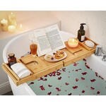 Bobbel Home Bobble Home - Extendable bath rack - With cup holder - Bamboo