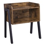 Bobbel Home Bobbel home - Vintage - Wooden Bedside table - Industrial