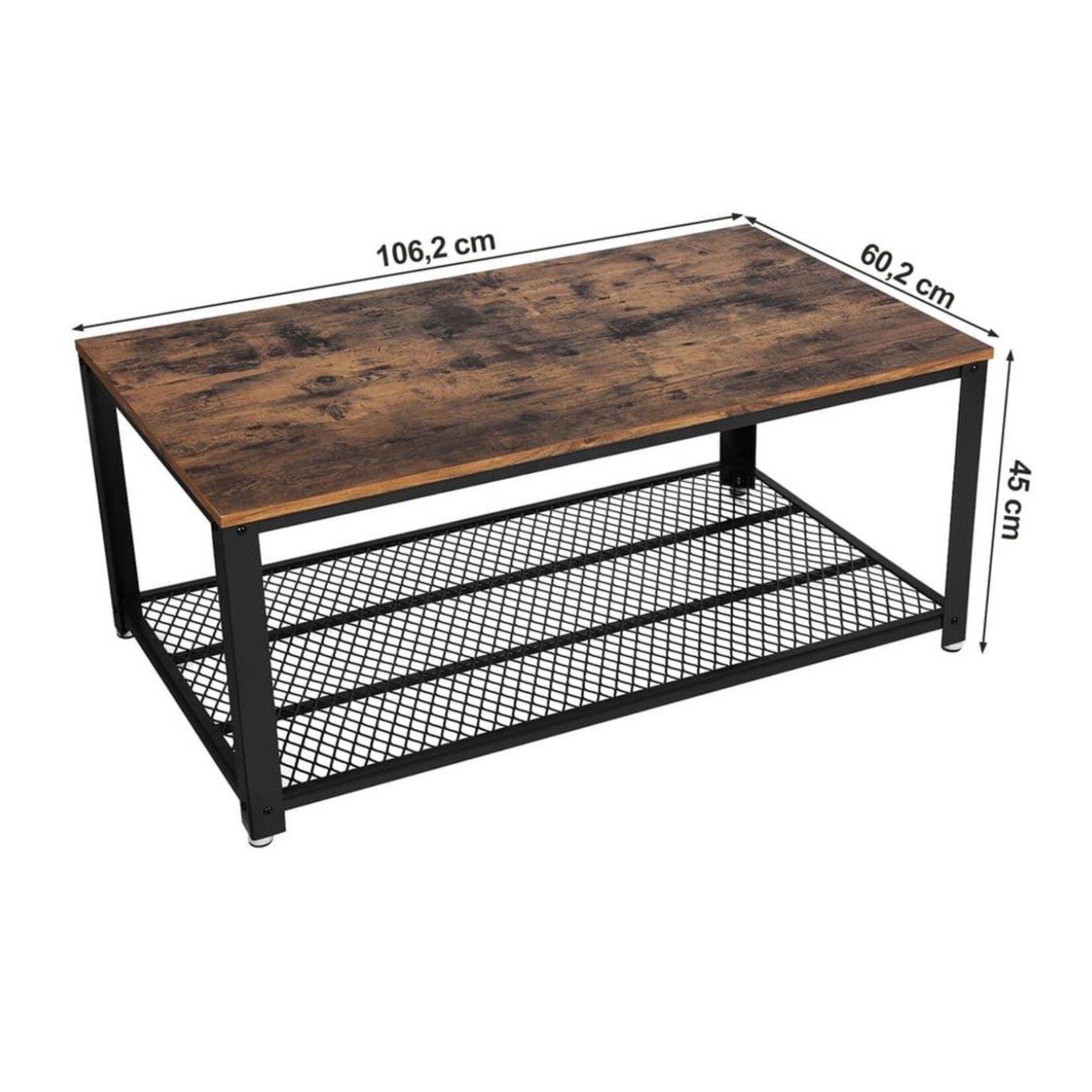 Bobbel Home Bobbel Home - Vintage coffee table - metal/wood