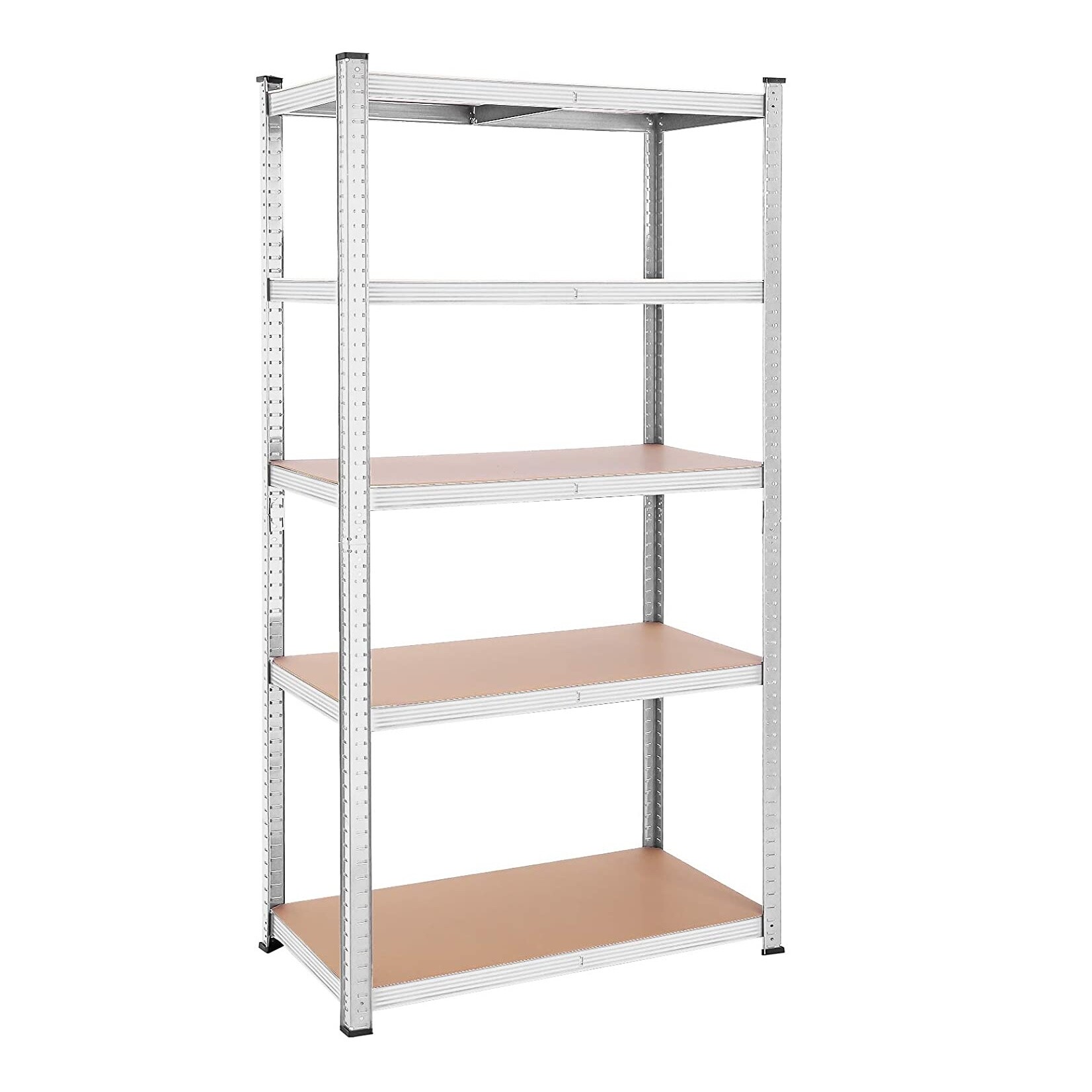 Bobbel Home Bobbel Home - stellingkast -Kelderkast - 200 x 100 x 50 cm - Zilverkleurig