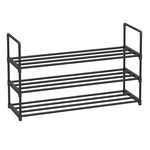 Bobbel Home Bobbel Home - Shoe rack with 3 tiers - Metal - Black