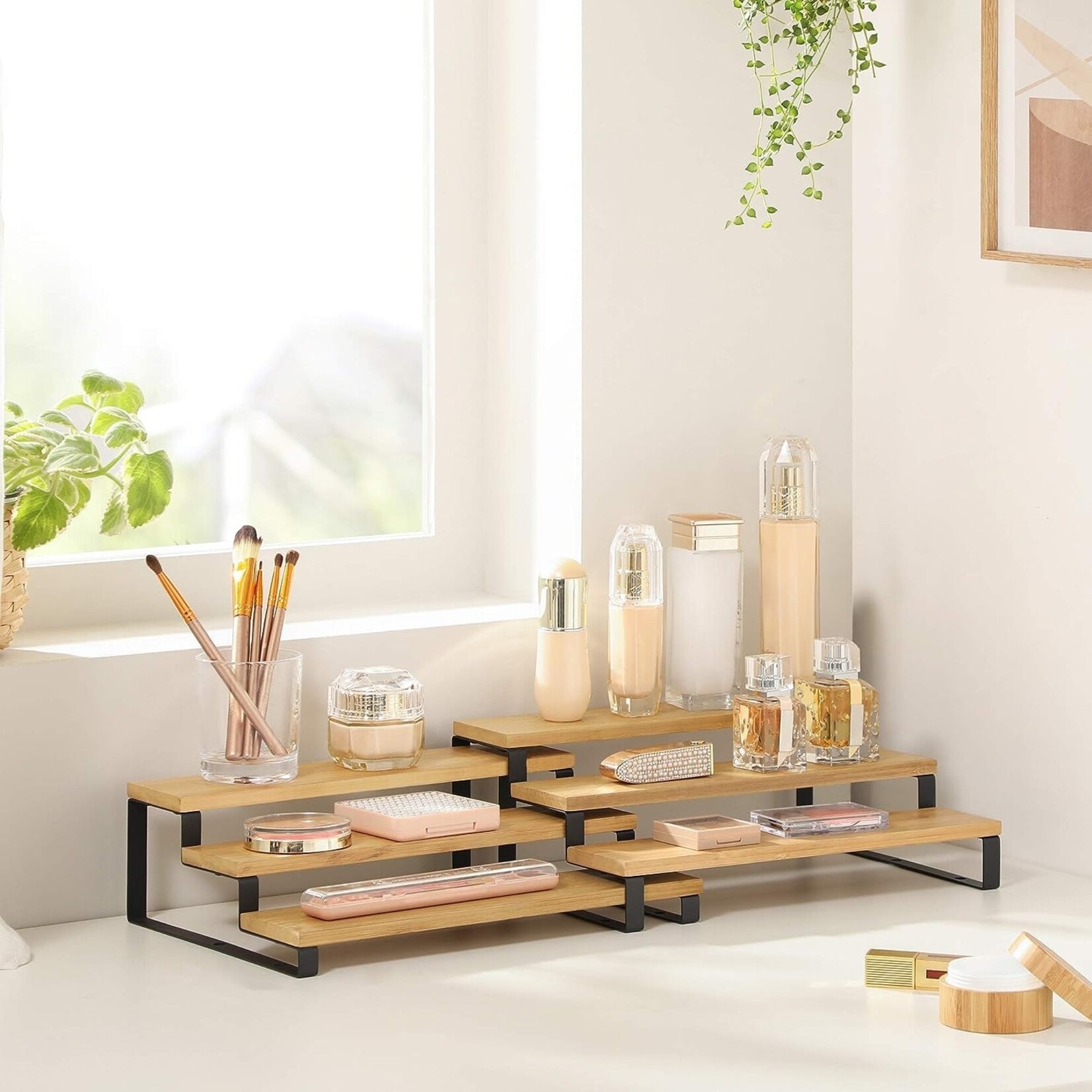 Bobbel Home Bobbel Home - Spice racks - Industrial - Set of 2 - 3 shelves - Black