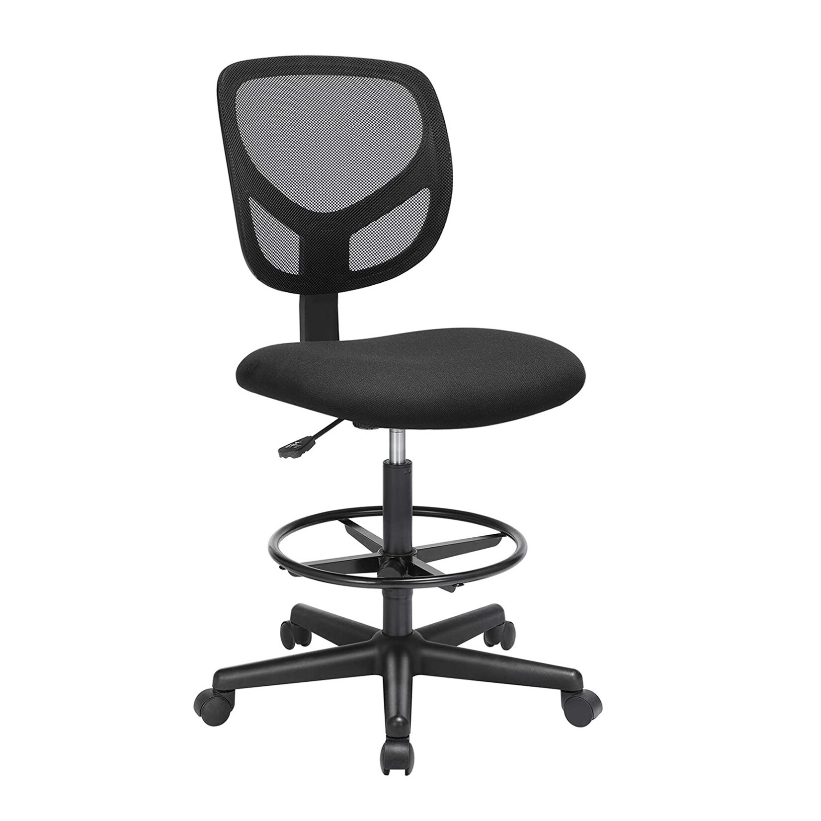 Bobbel Home Bobbel Home - Ergonomic office chair - Adjustable footrest - Black