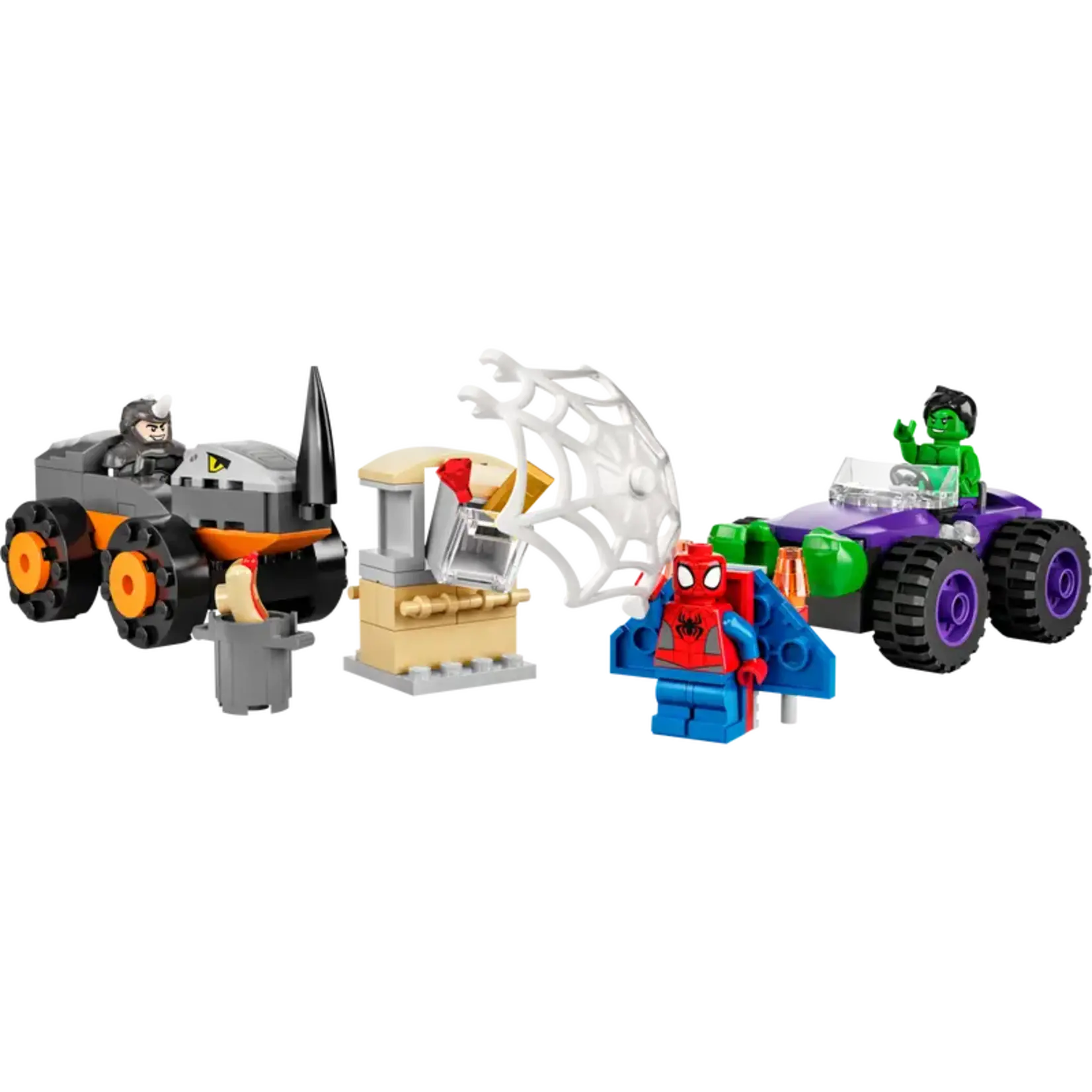 LEGO LEGO - Marvel - Spider-Man Hulk vs. Rhino truck duel