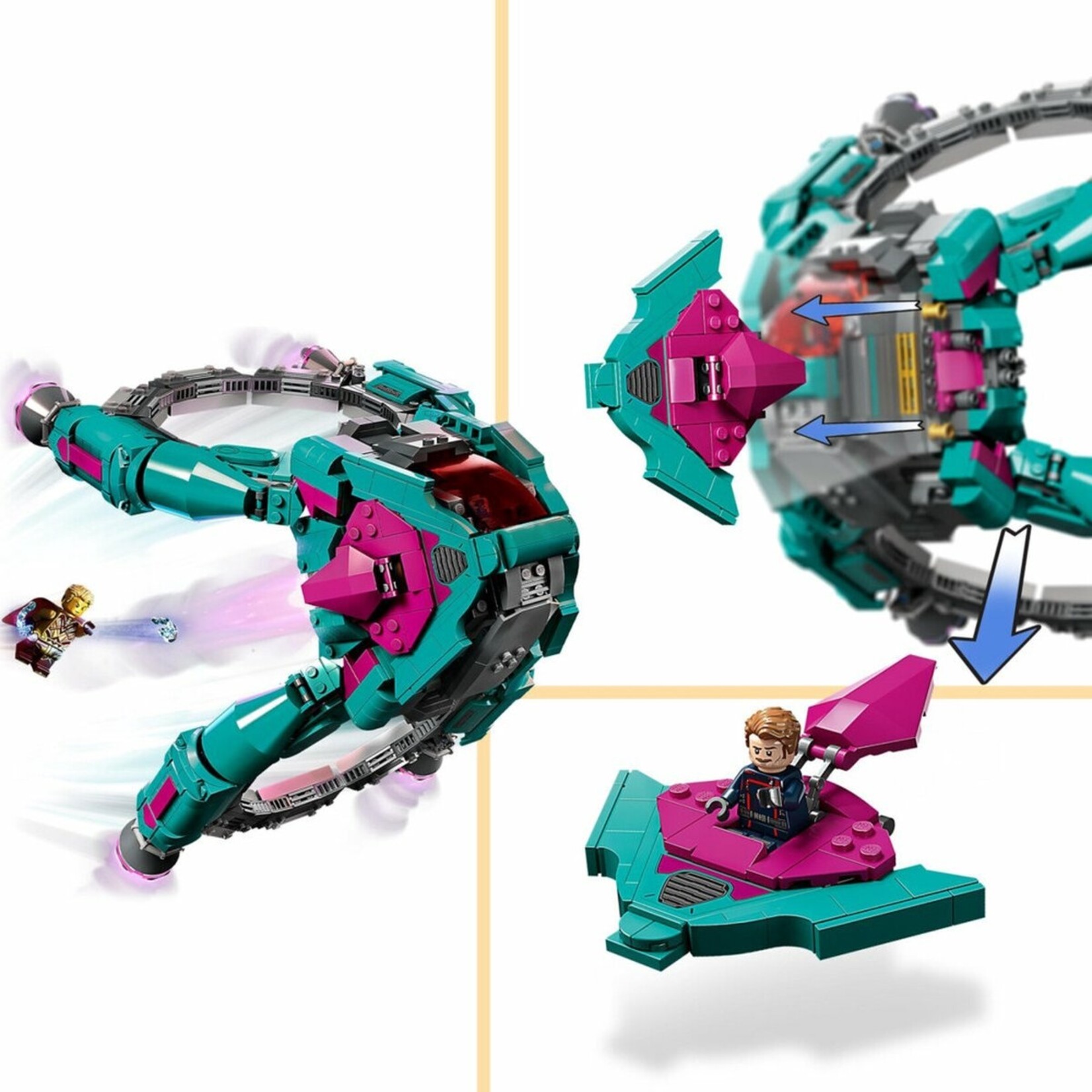 LEGO LEGO - Marvel - The ship of the new Guardians of the Galaxy