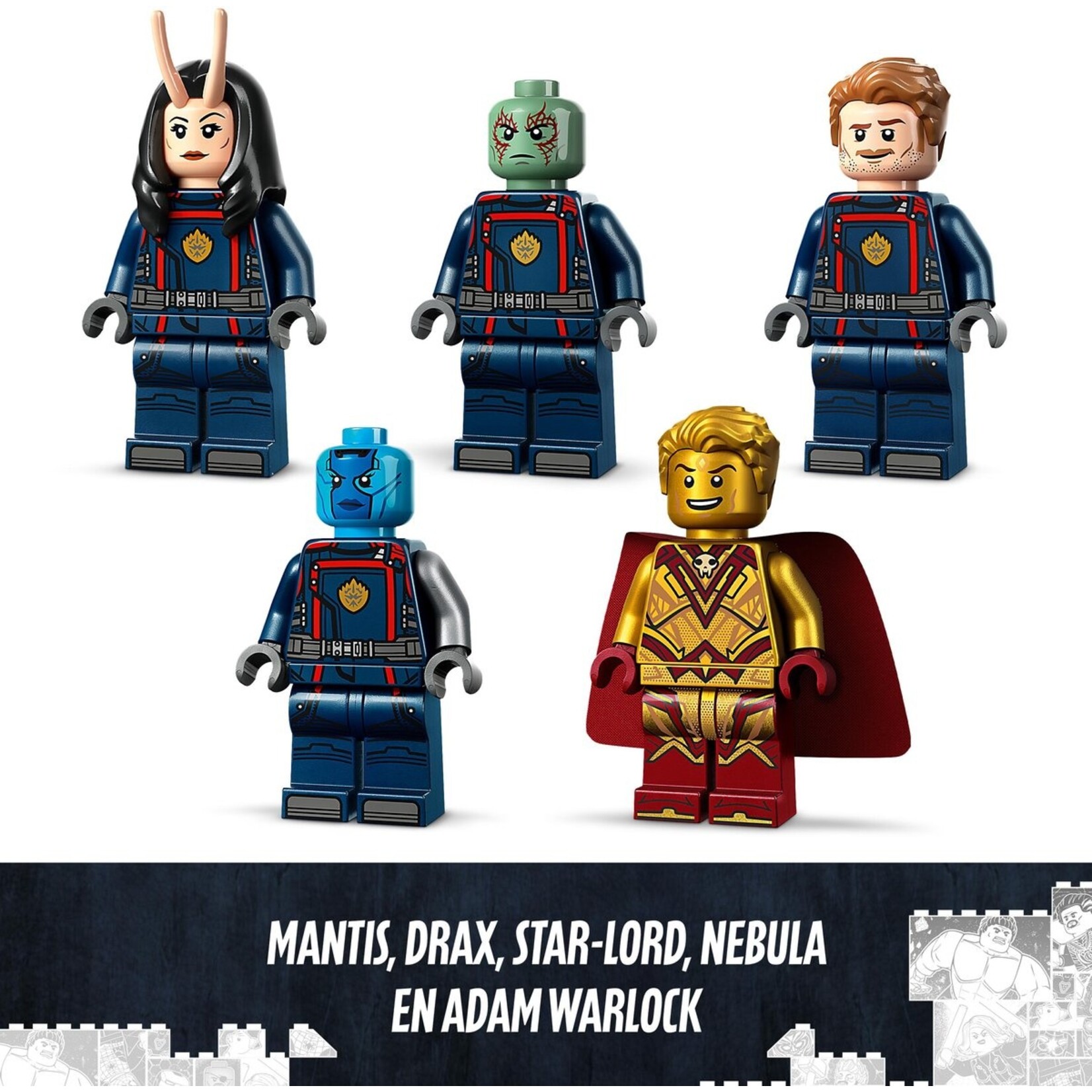 LEGO LEGO - Marvel - The ship of the new Guardians of the Galaxy