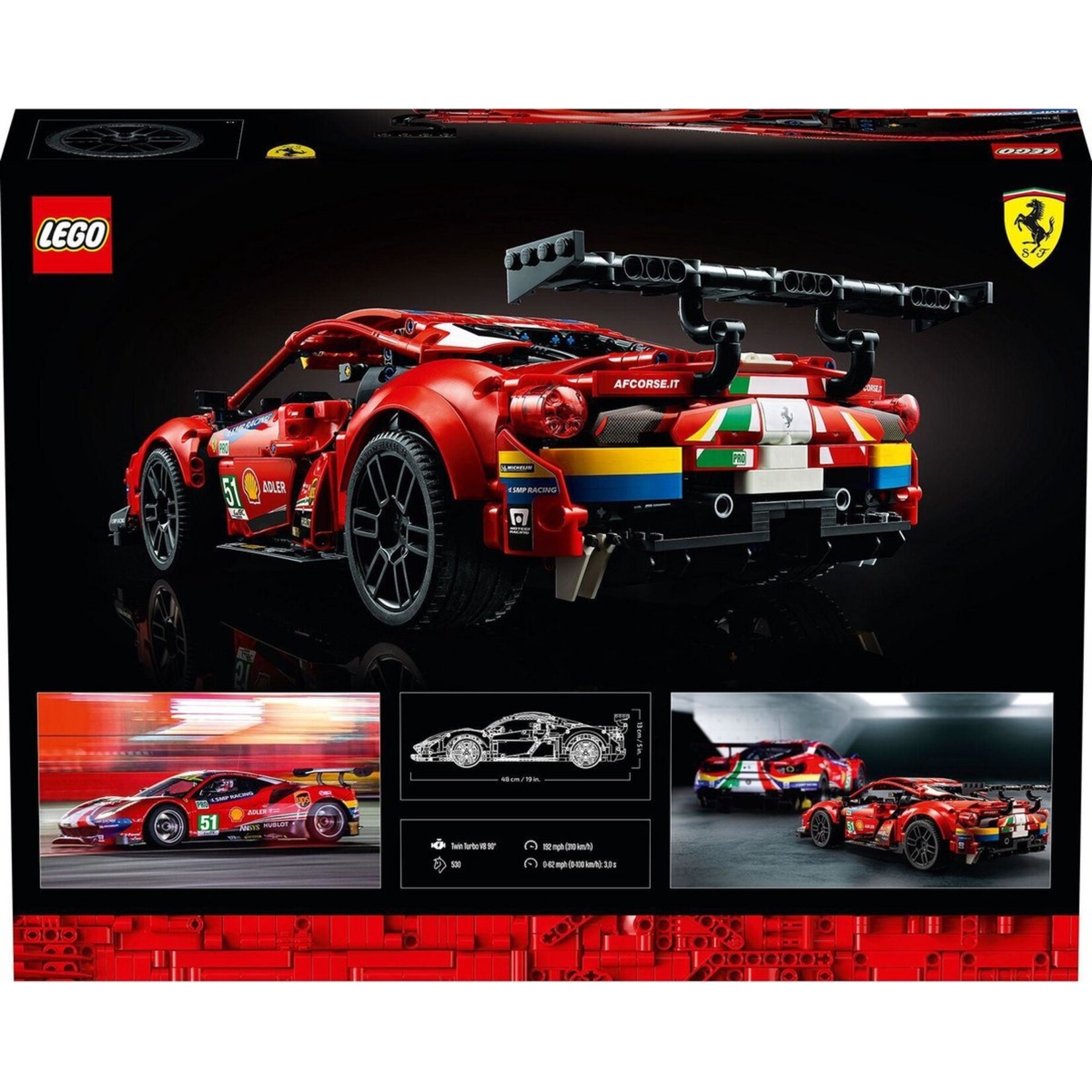 LEGO LEGO - Technic - Ferrari 488 GTE AF Corse #51