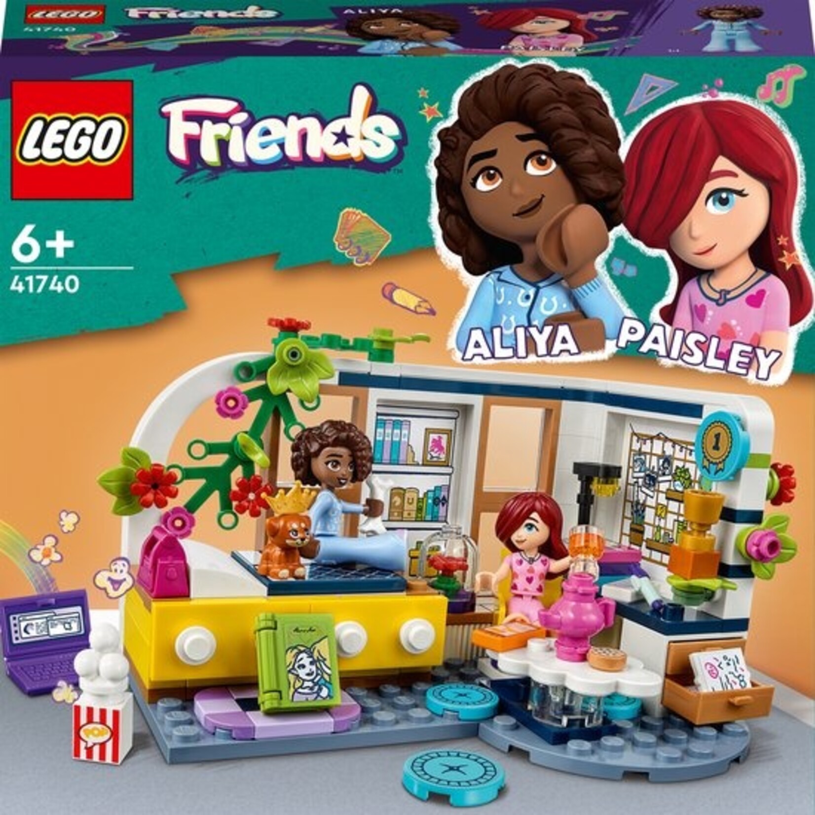LEGO LEGO - Friends - Aliya's Room Play Set with Minipuppets
