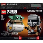 LEGO LEGO -  BrickHeadz Star Wars - De Mandalorian & Baby Yoda