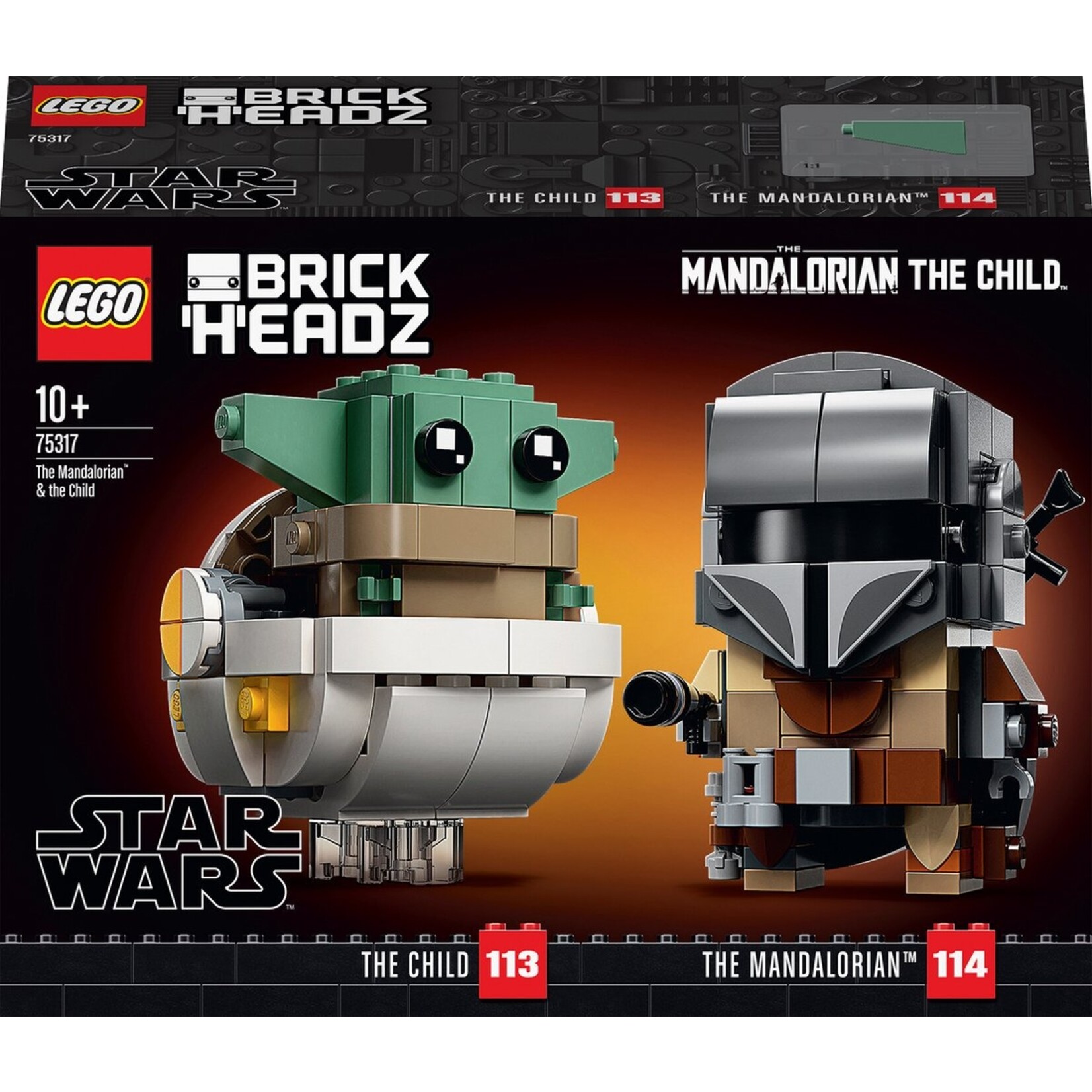 LEGO LEGO - BrickHeadz Star Wars - The Mandalorian & Baby Yoda