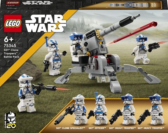 LEGO - Star Wars - 501st Clone Troopers Battle Pack Set