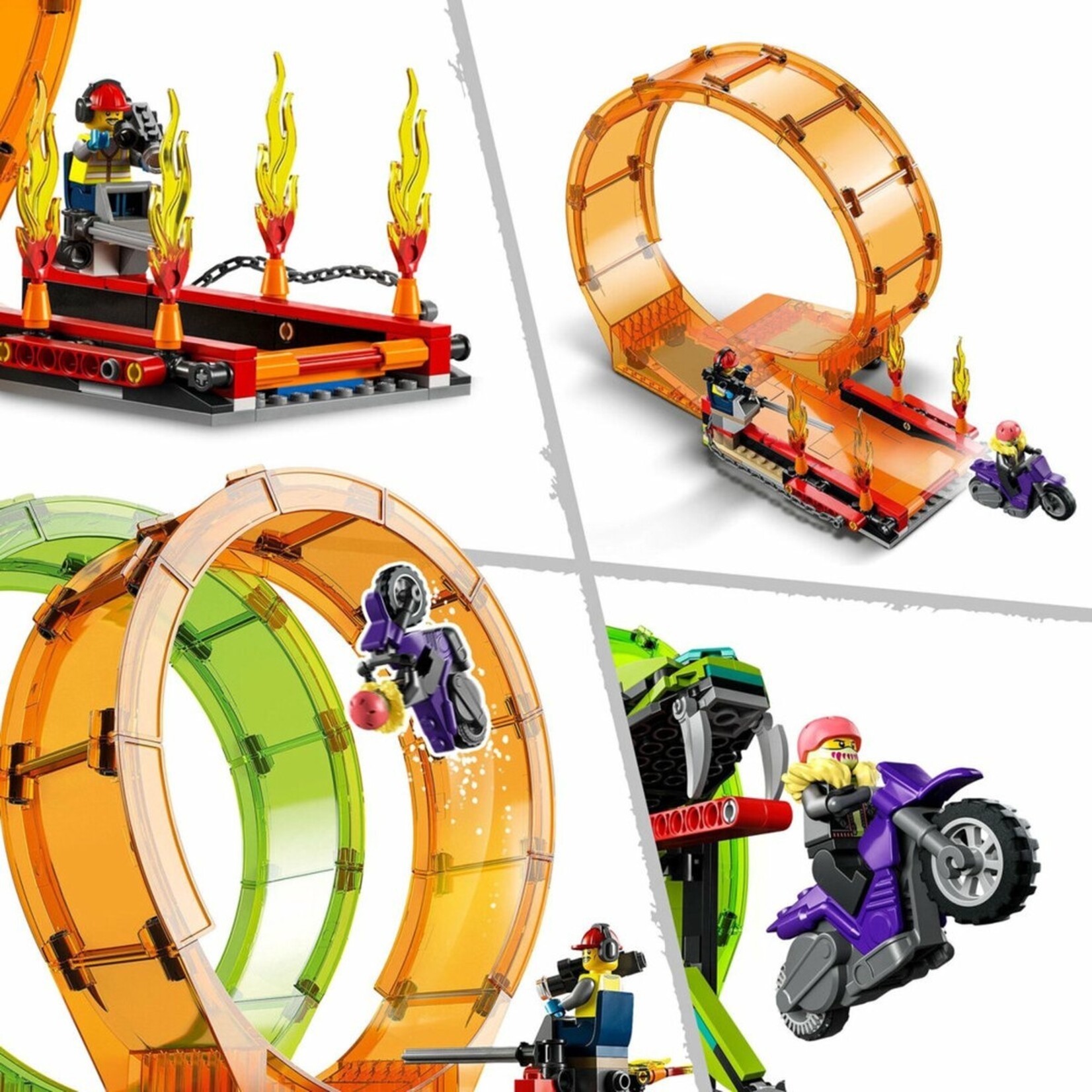 LEGO LEGO - City - Stuntz Double Looping Stunt Arena