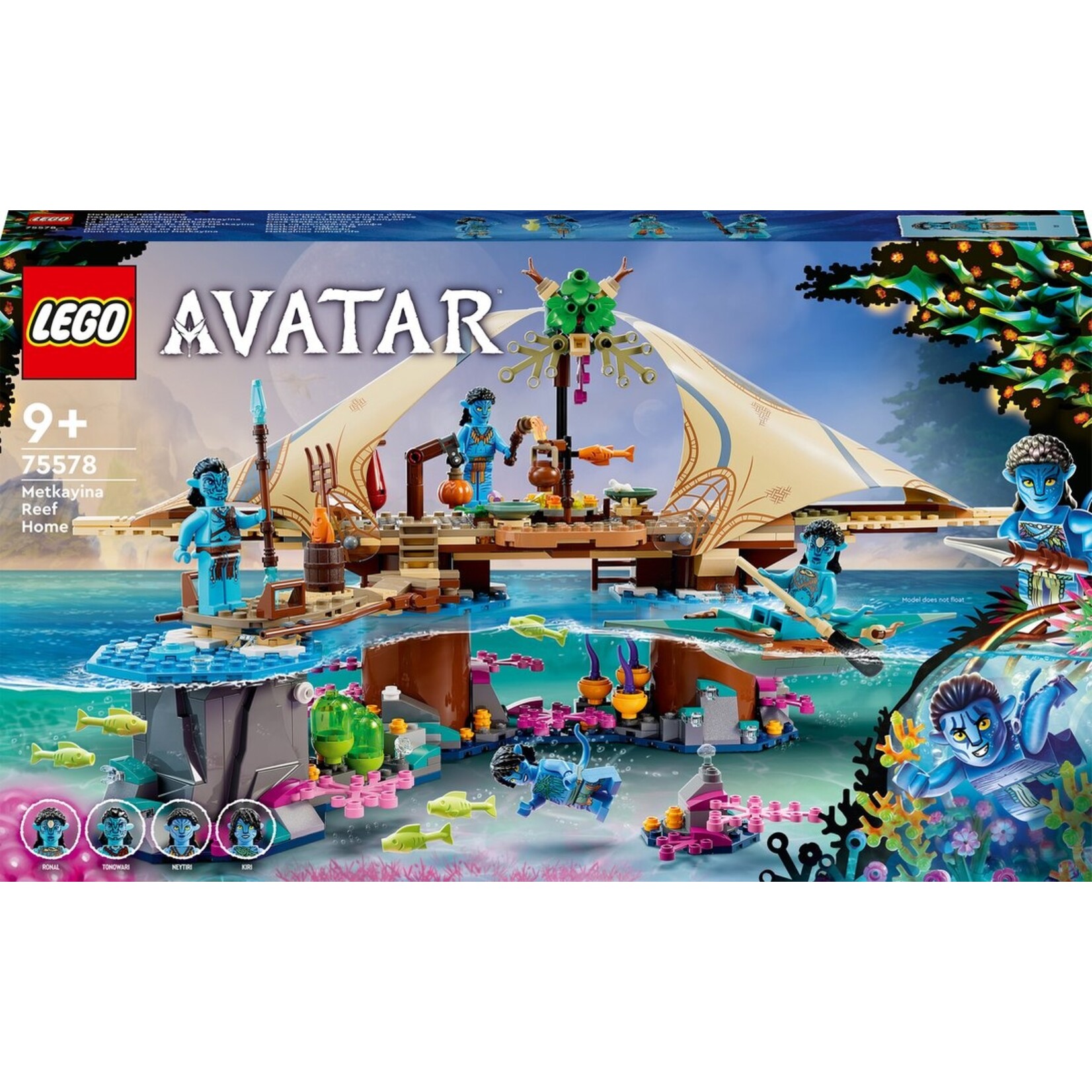 LEGO LEGO - Avatar - House in Metkayina reef Building set- 75578