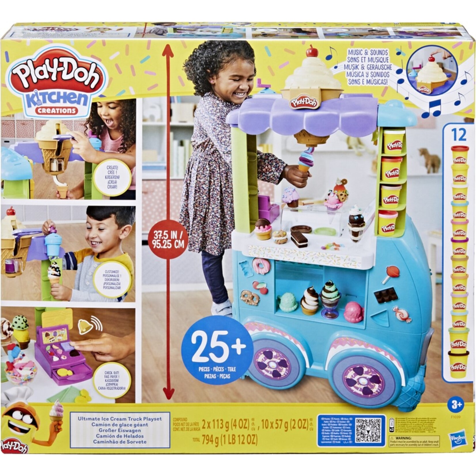 Play-Doh Play-Doh Kitchen Creations Ultimate ice cream truck - Modeling clay