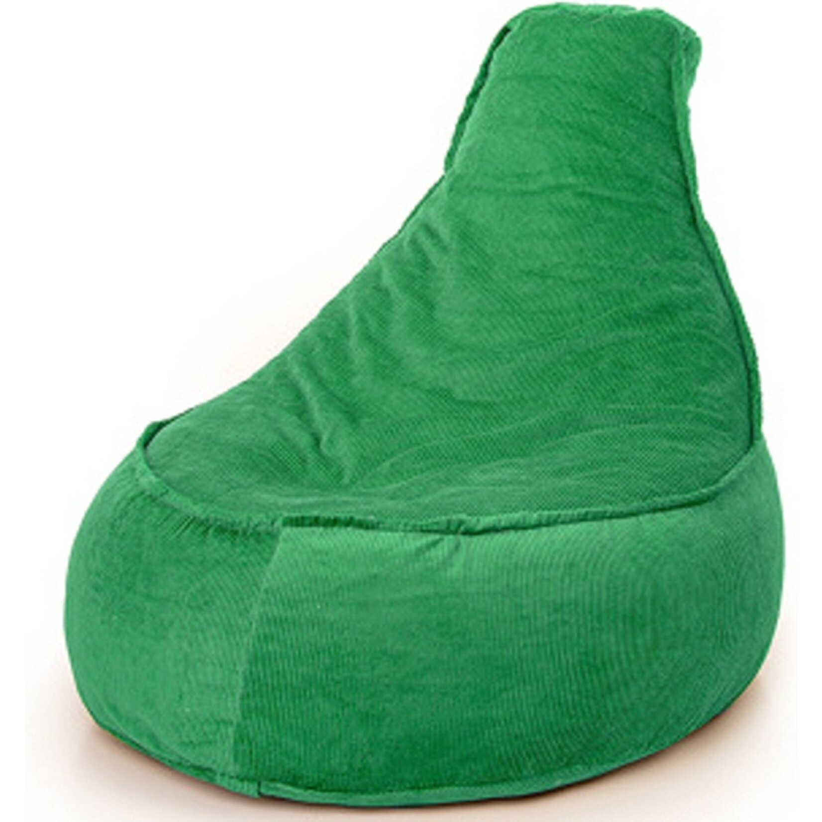 Bobbel Home Bobble Home - Beanbag Chair Shape - Santiago - Rib Fabric - Seat Chair - Junior - 100 liters - Curduroy - For Indoor - Green