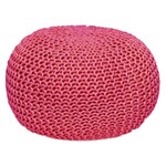 Bobbel Home Zittende Pouf PREMIUM-55cm - Voor buiten en binnen - Roze