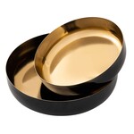 Bobbel Home Bobbel Home - Decorative Bowl Set of 2 - 22x18- Metal