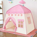 Bobbel Home Bobbel Home - Speeltent XL - Met LED-verlichting - Roze Tent - Voor Kinderen