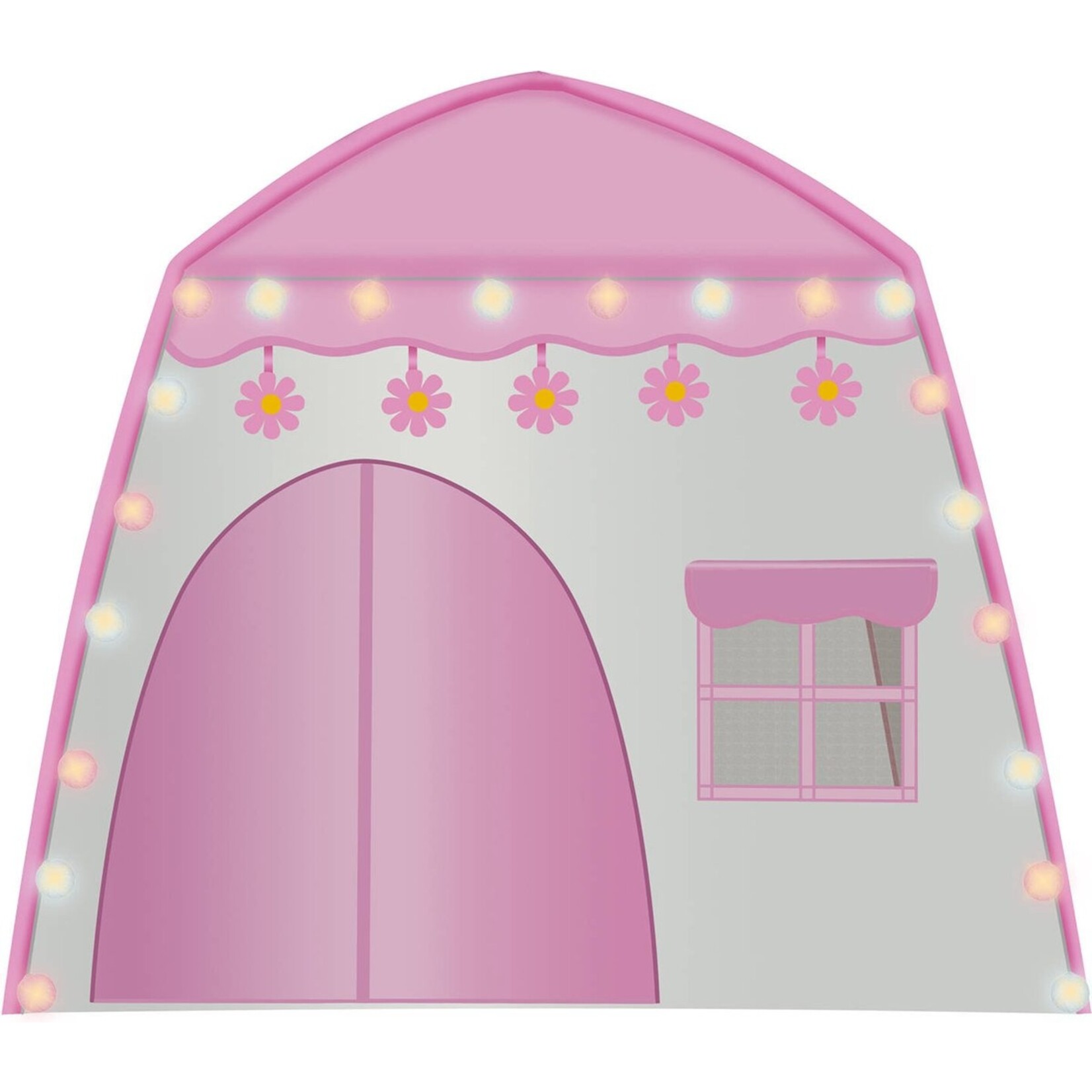 Parya Parya Home - Play Tent XL - With LED Lights - Pink Tent - For Children