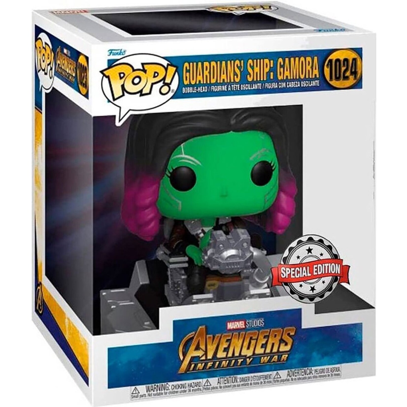 Funko Funko Pop! Deluxe: Beschemers van het Melkweg schip - Gamora - Smartoys Exclusief