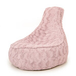 Drop & Sit Chair Beanbag Fur - Pink - Senior