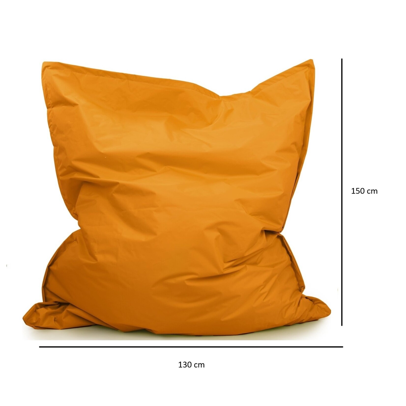 Drop & Sit Beanbag - Orange - 130 x 150 cm - indoor and outdoor