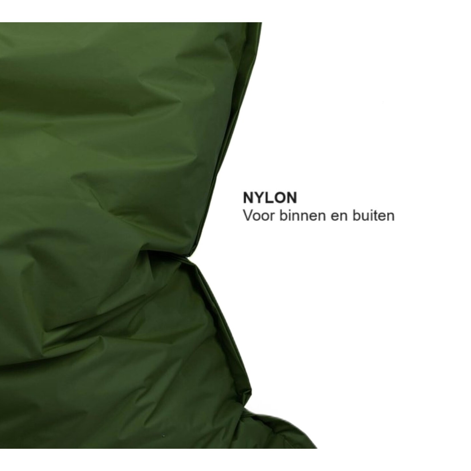 Drop & Sit Beanbag Nylon - Dark Green - 130 x 150 cm