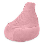 Drop & Sit Chair Beanbag Ribbing - Pink - Junior - Indoors