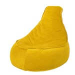 Drop & Sit Chair Beanbag Ribbing - Yellow - Junior - Indoors