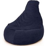 Drop & Sit Chair Beanbag Ribbing - Navy Blue - 320 Liter - Indoors