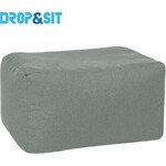 Drop & Sit - Pouf Durable - 100% Recycled PET Bottles - Light Green - 55x75x45cm - Indoor/Outdoor